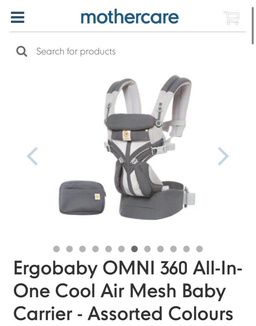 Ergobaby omni outlet 360 mothercare