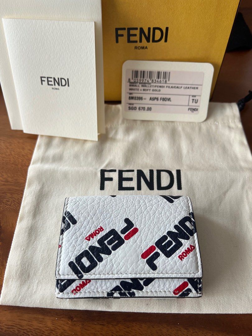Fendi fila wallet discount