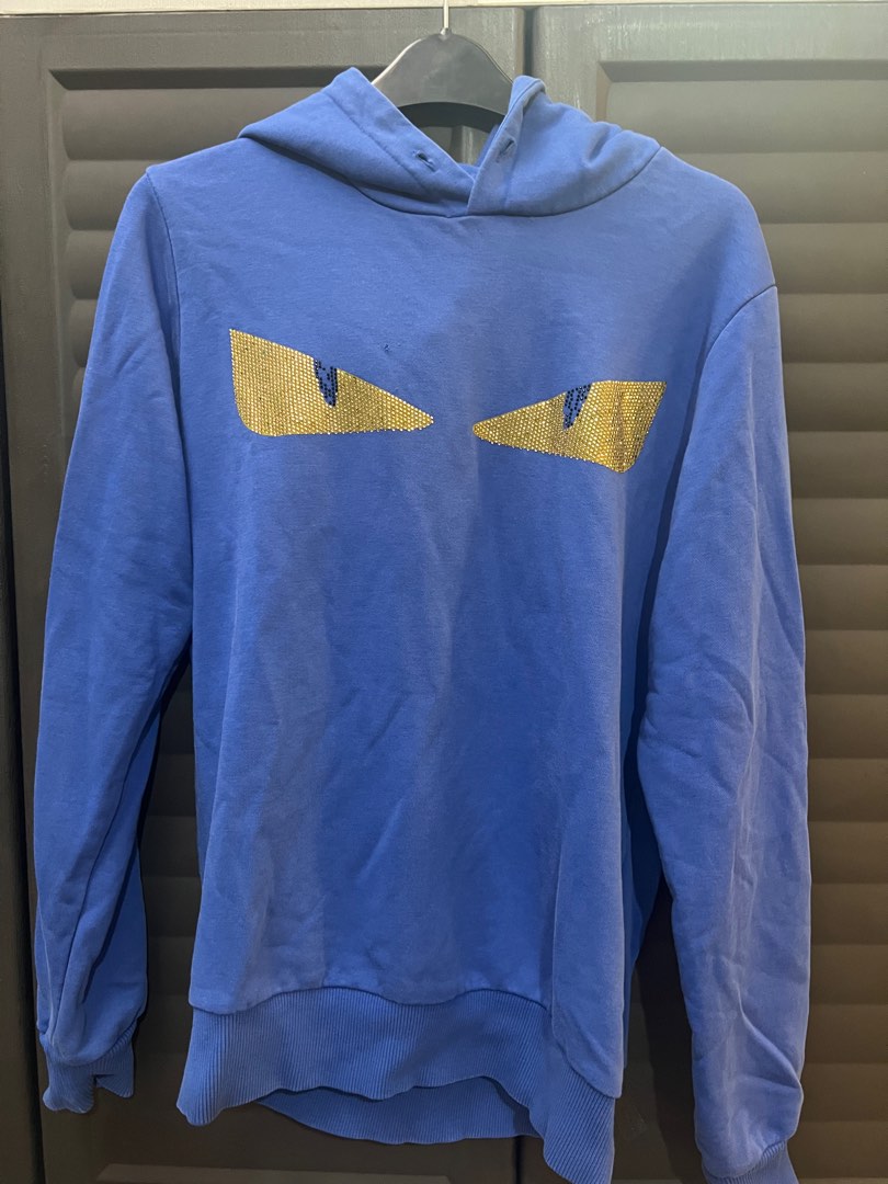 Fendi Monster hoodie- small, Men's Fashion, Coats, Jackets and ...