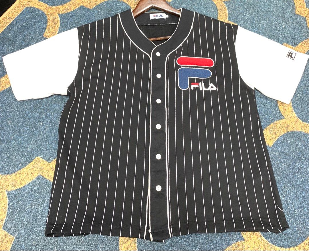 Fila button up outlet shirt