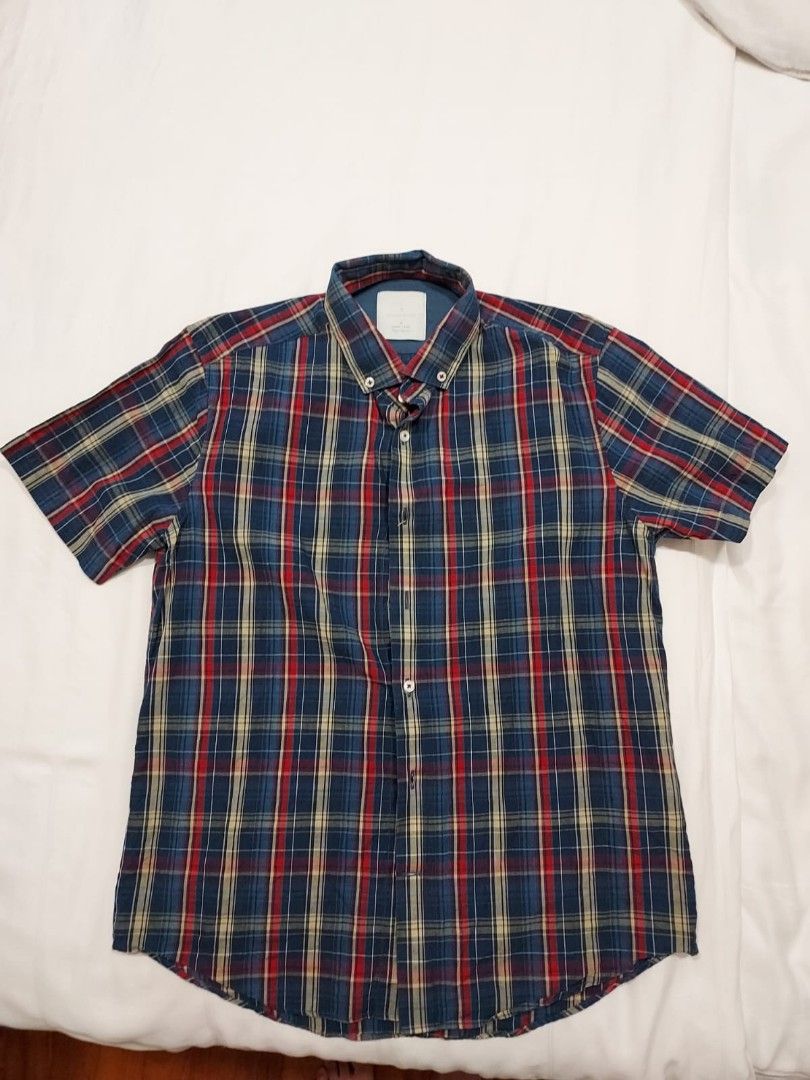 Mens fred perry best sale short sleeve shirt