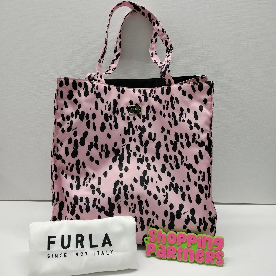 FURLA DIGIT TOTE BAG IN TONI ROSA Women s Fashion Bags Wallets Tote Bags on Carousell