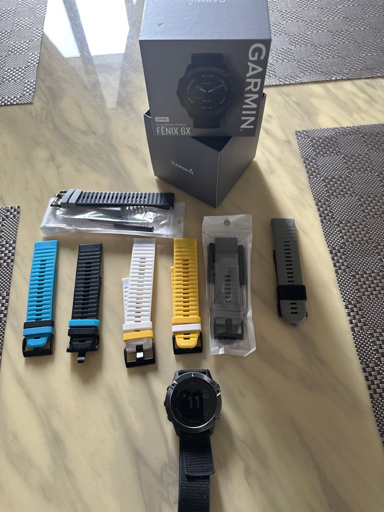 Garmin fenix 6x sapphire smartwatch new arrivals