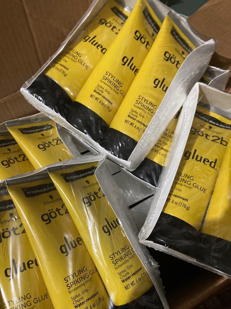 Got2b Glued 270g (Category: Hair) located in Mandaluyong City. Submitted by thatsoberfriend (Listing ID 1261324312, Image 2). Description: Got2b Glued 270g Php 849 per piece Php 2500 per box MOP: BPI/BDO/Gcash/Maya MOD: J&T/LBC/Grab/Lalamove PM me to order :) .