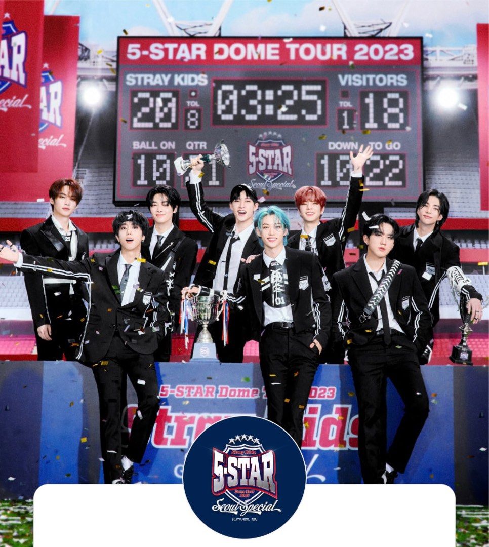 group order] STRAY KIDS 5-star dome tour 2023 seoul special