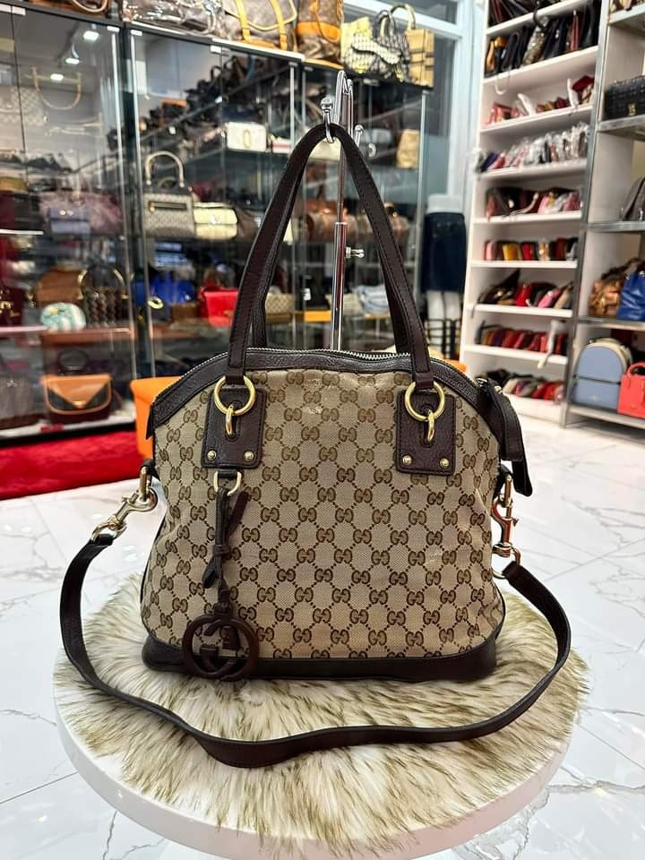 Gucci beige leather bag store