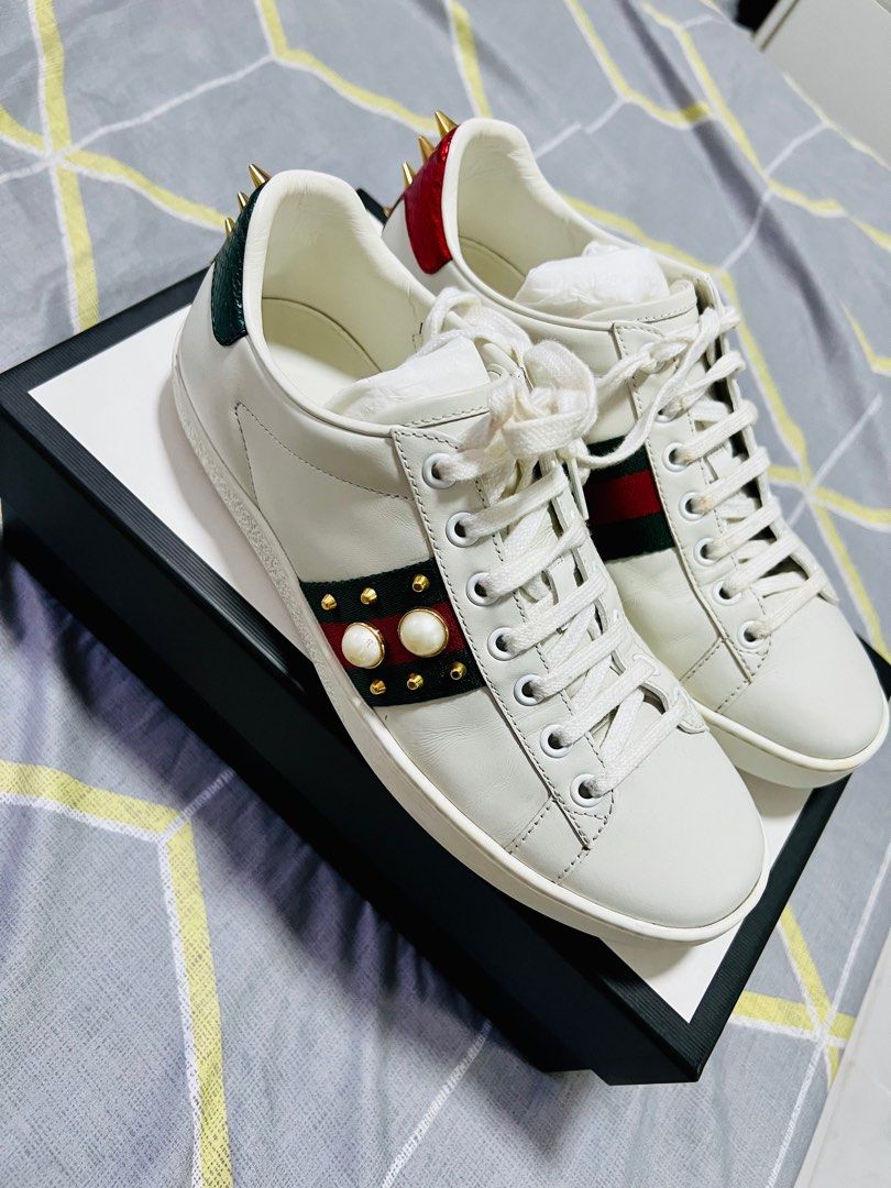Gucci Women's Ace Sneaker with Web