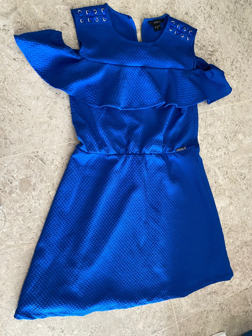 Guess baby blue dress sales