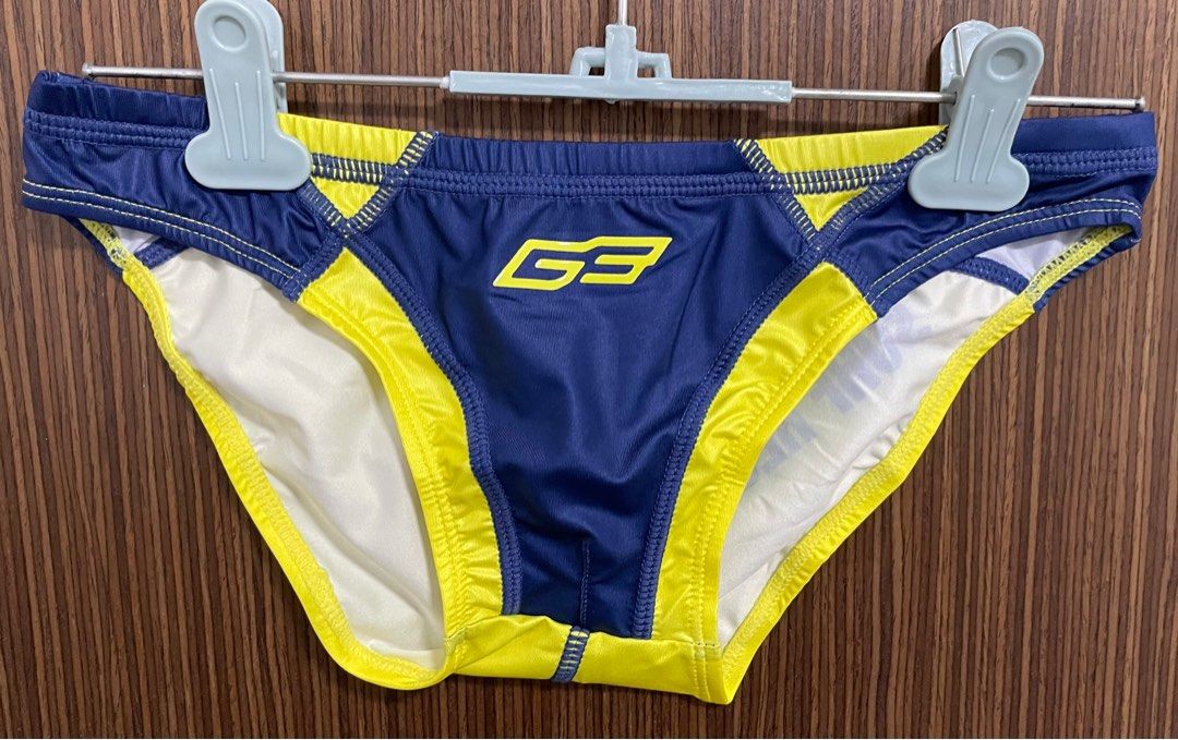 GX3 Splash Sports Surf Rescue Bikini, Yellow x Blue (k1707)