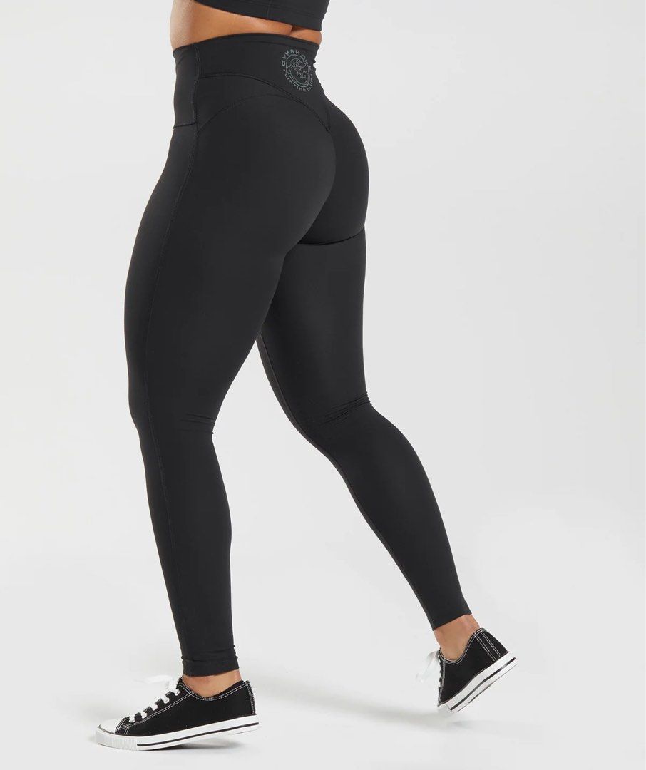 Gymshark - Legacy Leggings - Black, Women's Fashion, Activewear on