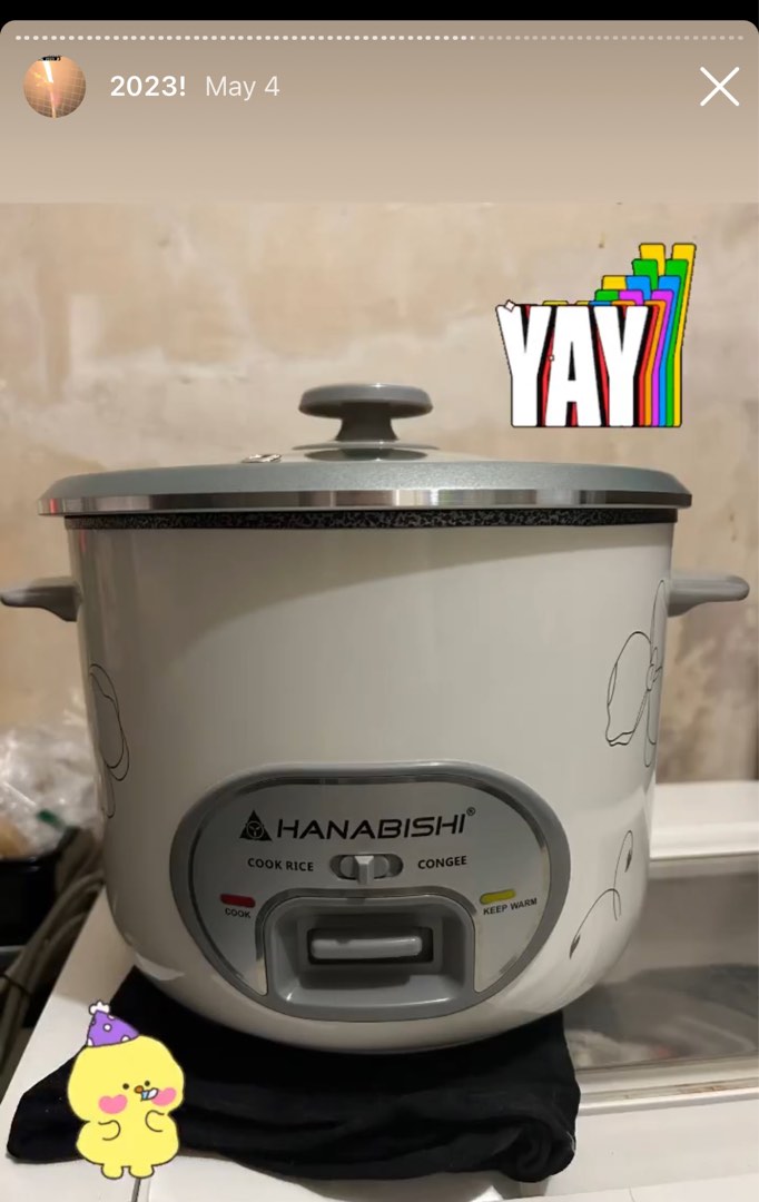 Hanabishi 5in1 Rice Cooker, TV & Home Appliances, Kitchen Appliances