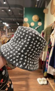 Fluffy Bucket Hat • White LV – Melbourne Vintage