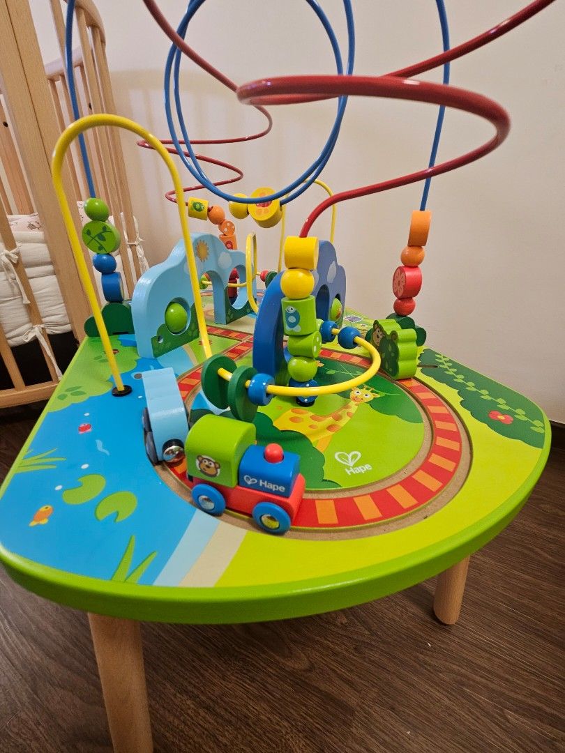 Hape jungle adventure railway table deals
