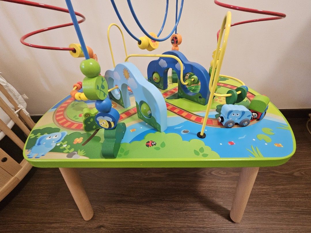 Hape jungle adventure railway table deals