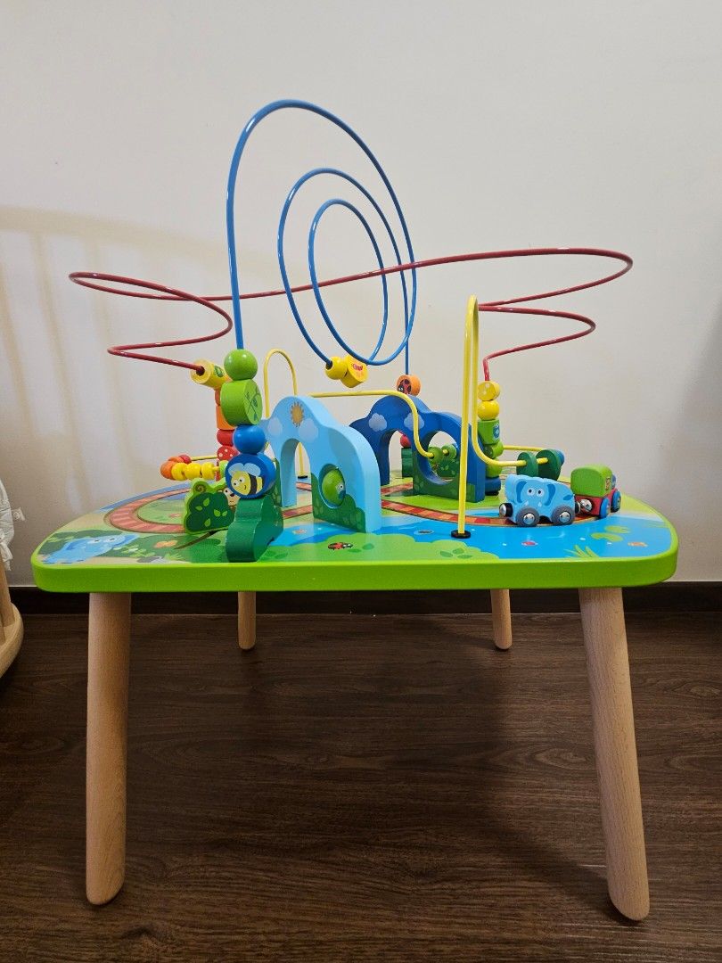 Hape Jungle Adventure Railway Table, Babies & Kids, Infant Playtime on