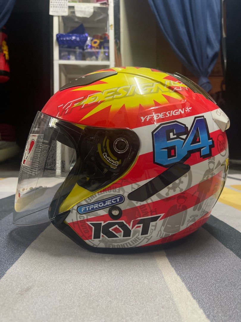 Helmet KYT Merdeka 64 Edisi Terhad, Hobbies & Toys, Collectibles & Memorabilia, Vintage