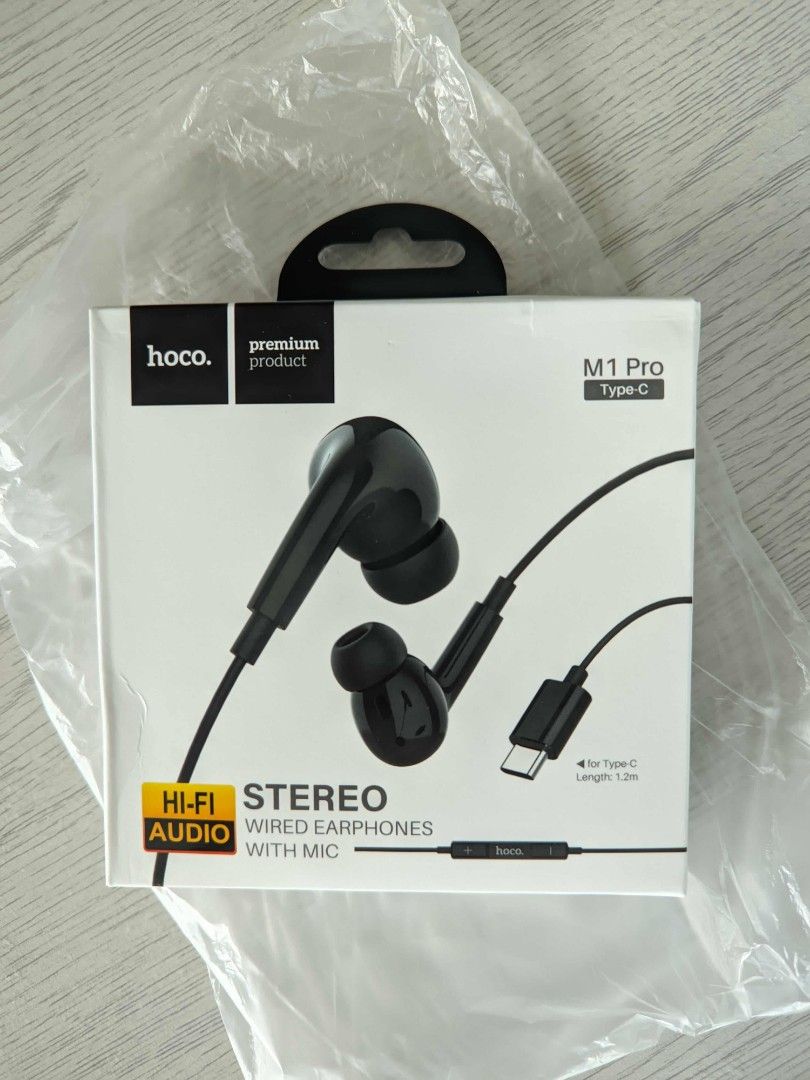 Hoco M1 Pro (USB Type C), Audio, Earphones on Carousell