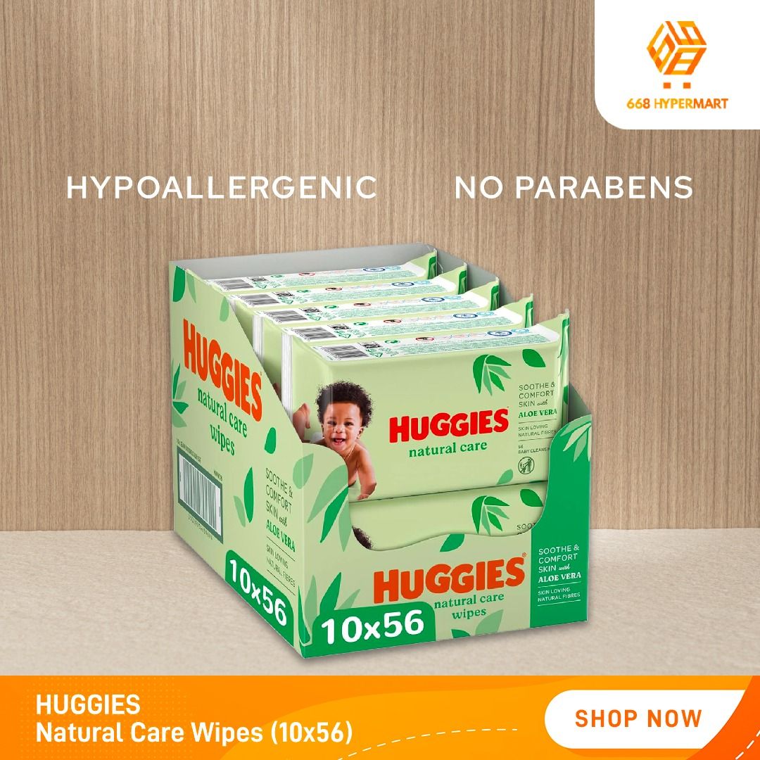 Huggies wet sale wipes box