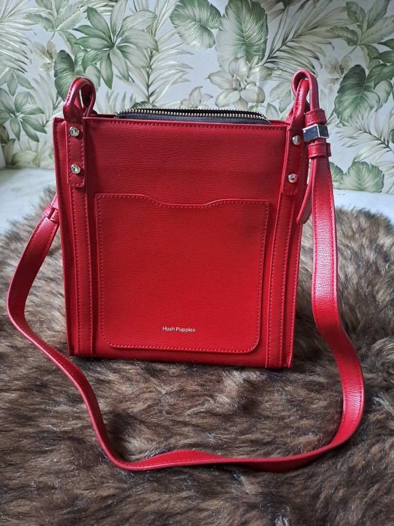 Hush Puppies Red Bag