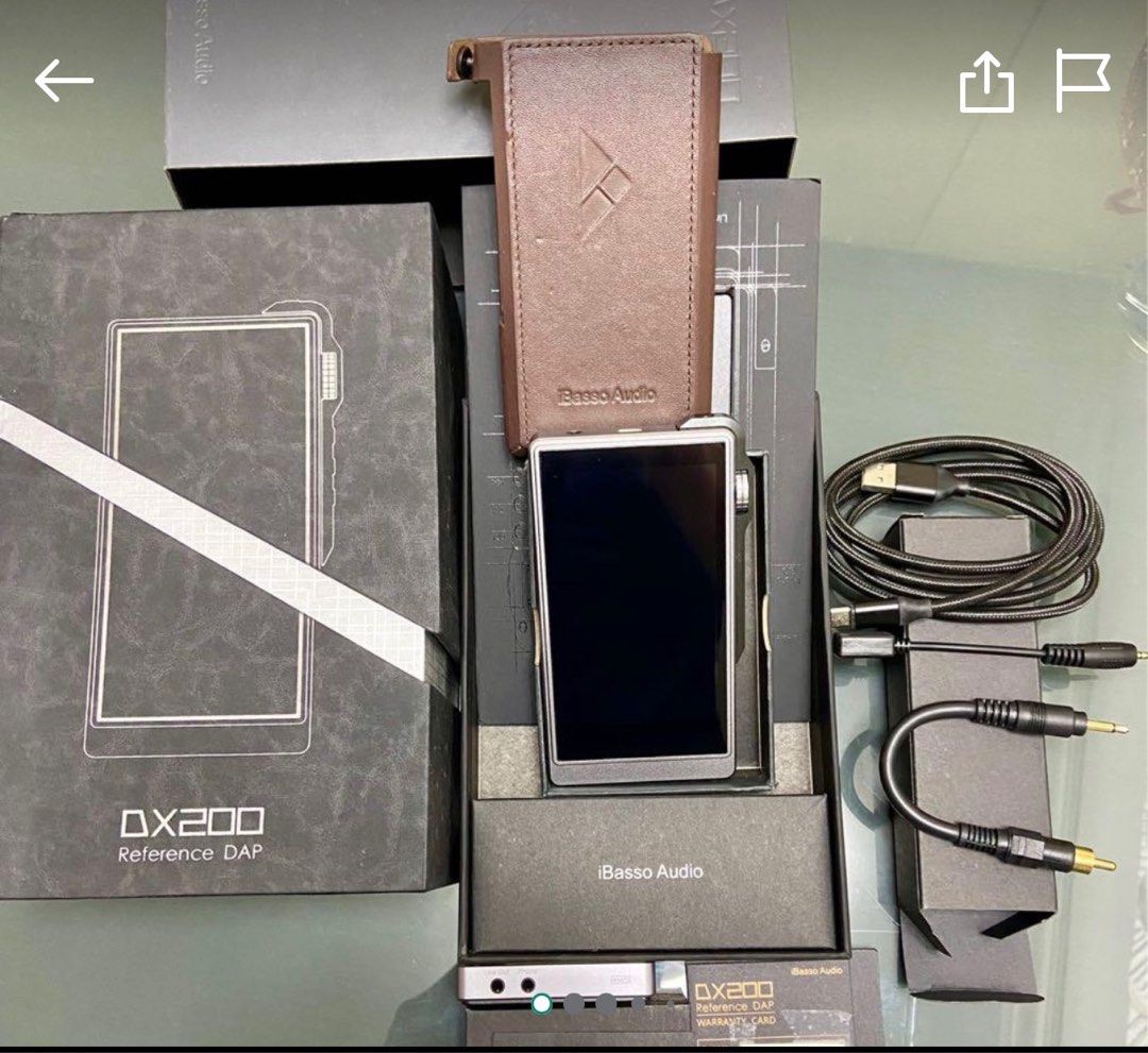 Ibasso dx200 + amp 8 + amp 5 4.4mm DAP, 音響器材, 音樂播放裝置MP3