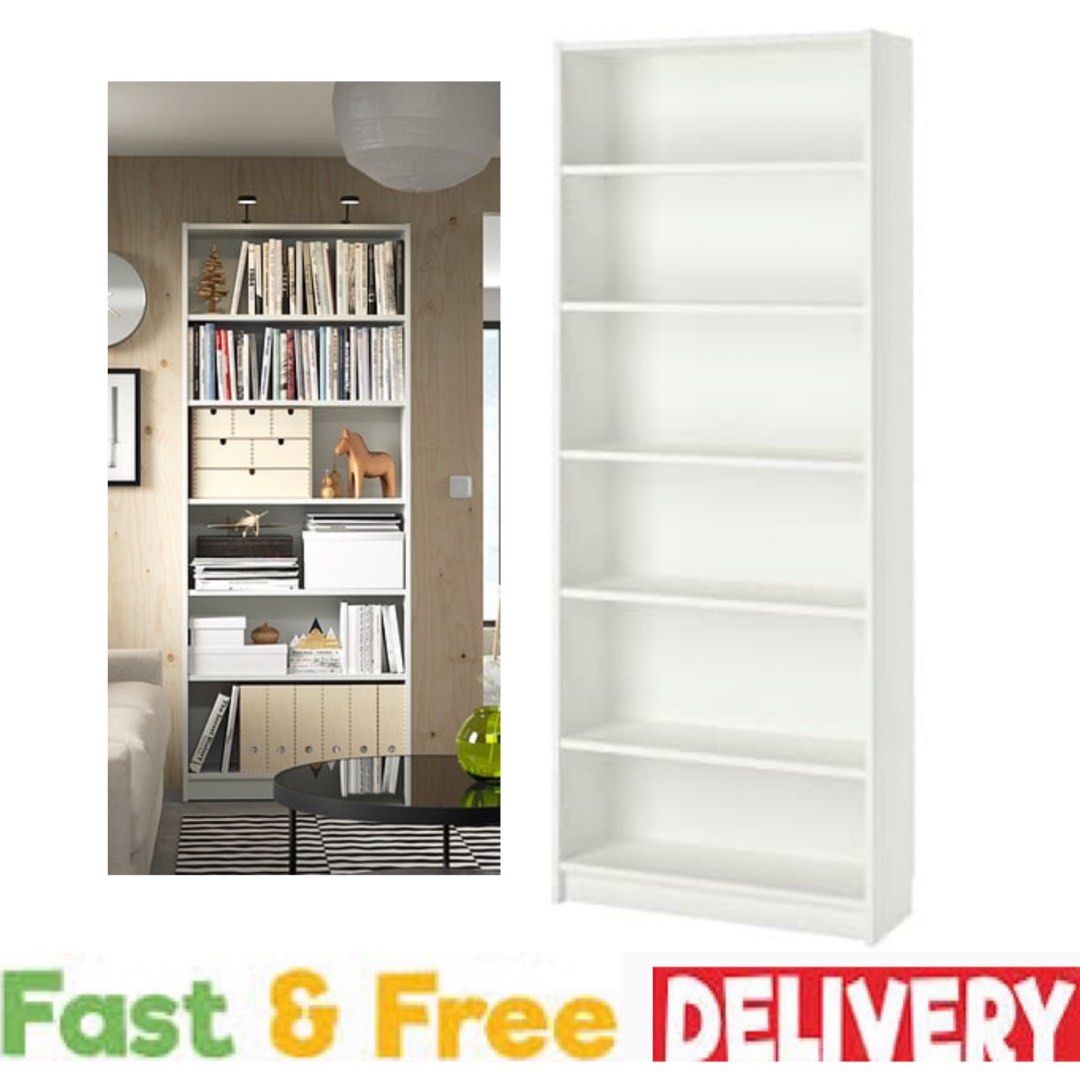 Billy Rackz IKEA Billy Bookcase BILLY Bookcase White 80x28×202, Furniture & Home ...