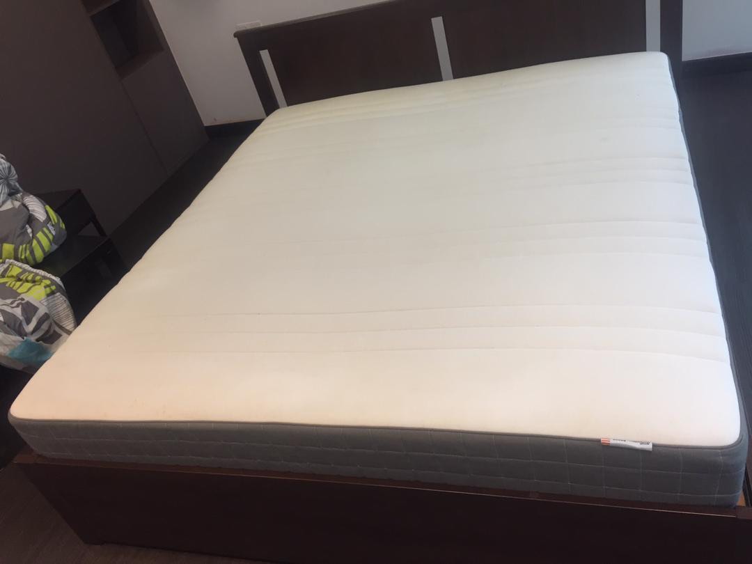 IKEA Hovag 180 x 200 cm Mattress, Furniture & Home Living, Furniture ...
