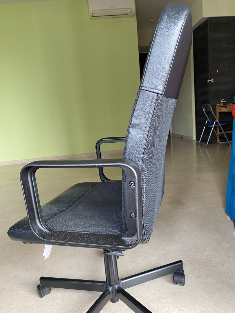 IKEA lightly used office chair (revolving), Furniture & Home Living, Furniture, Chairs on Carousell