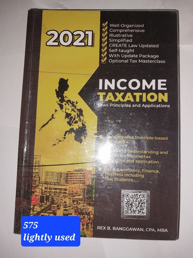 Income Taxation Banggawan, Hobbies & Toys, Books & Magazines ...