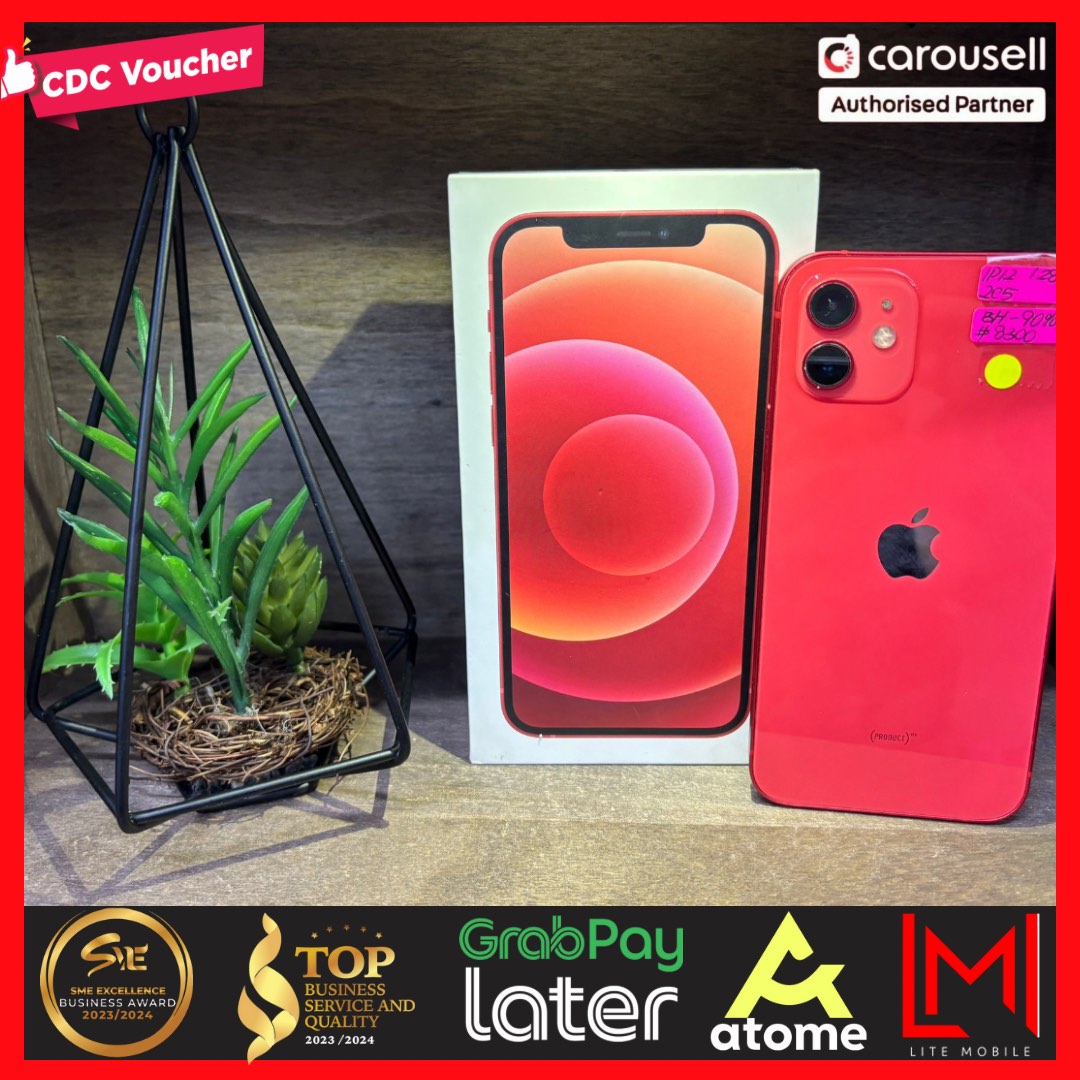 iPhone 12 Red 128GB, Mobile Phones & Gadgets, Mobile Phones, iPhone, iPhone 12 Series on Carousell