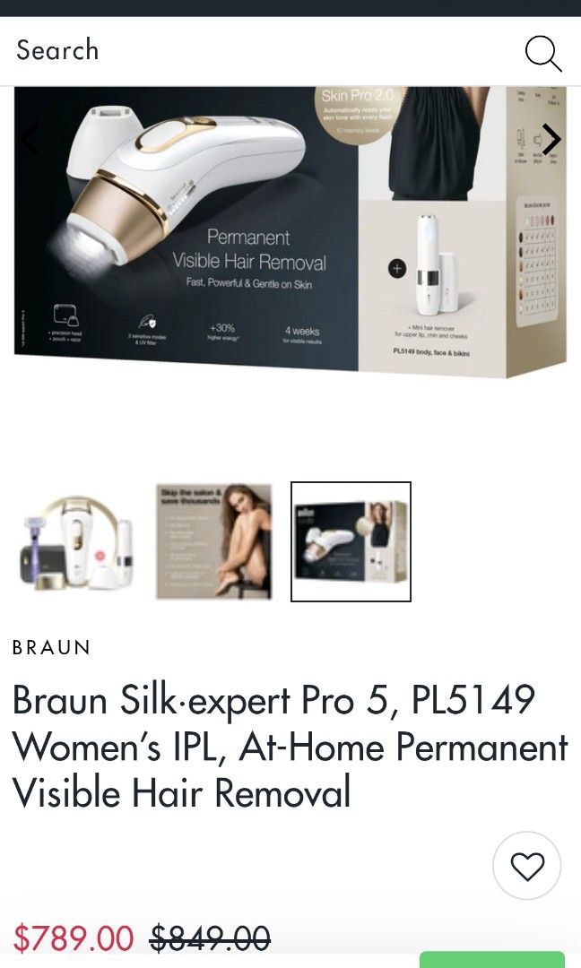 Braun Silk-expert Pro 5 Laser Hair Removal (PL5149 IPL)