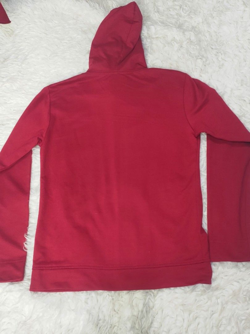 Jaket store hoodie maroon