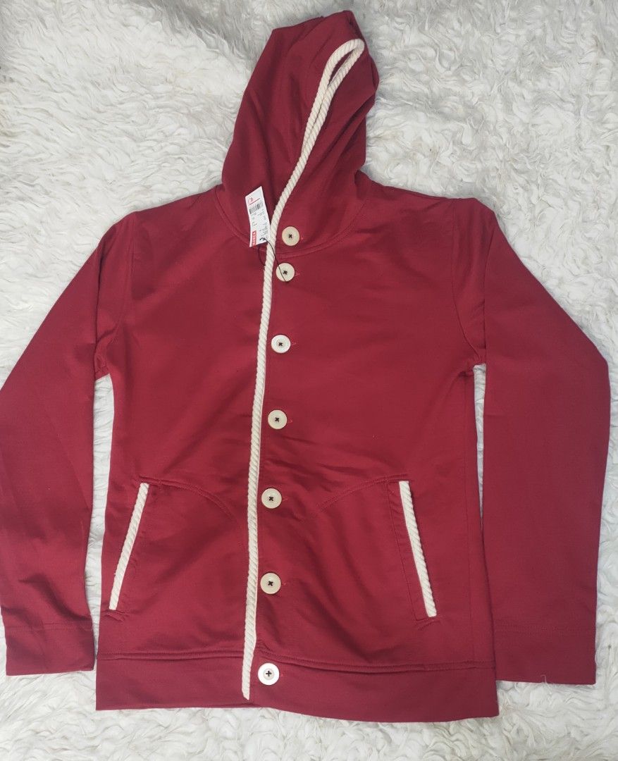 Jaket best sale hoodie maroon