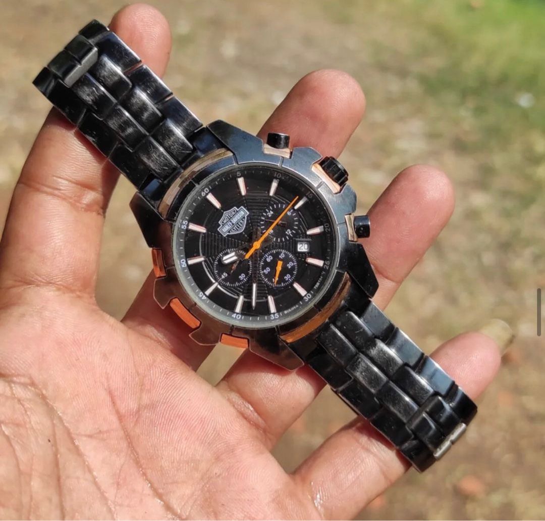 Jam tangan harley sales davidson bulova b2
