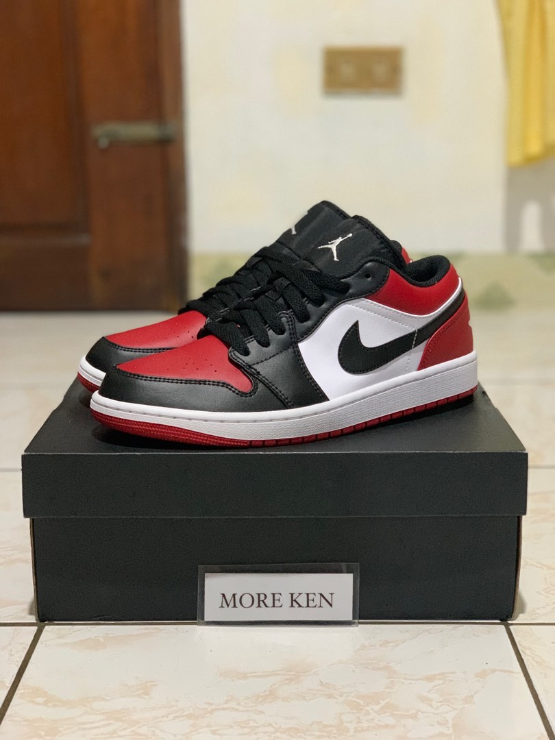 jordan 1 bred toe low release date