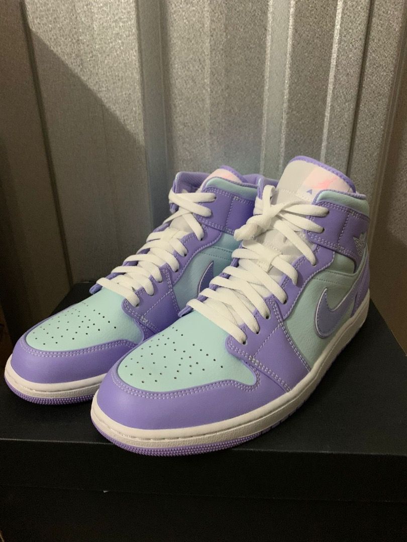 Purple and aqua new arrivals jordans