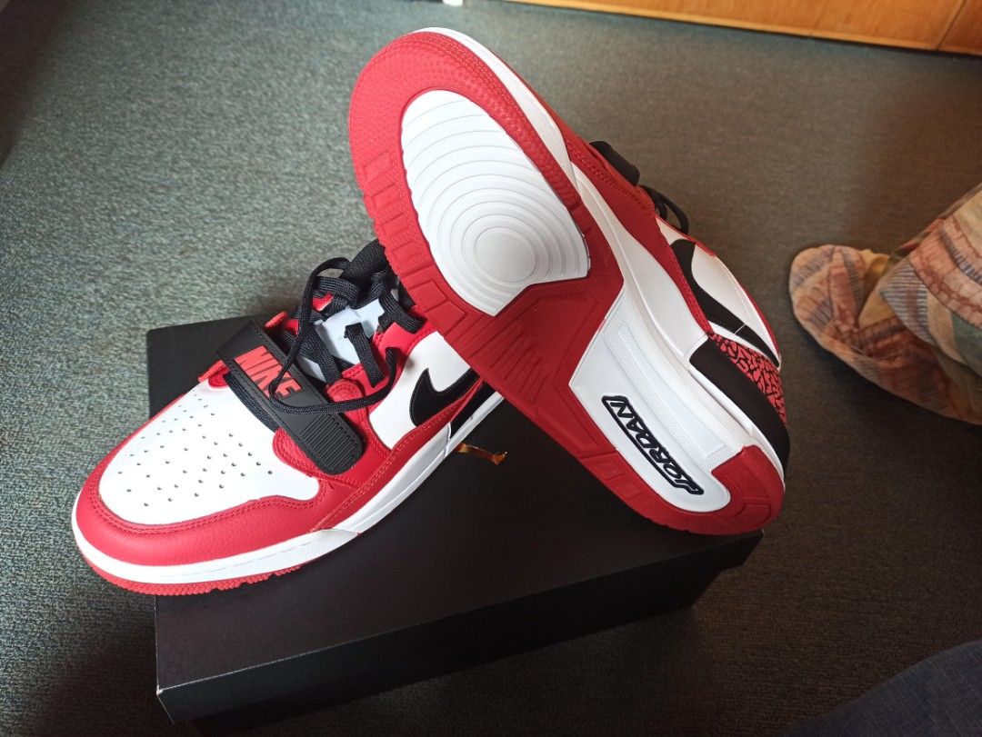 Red jordan on sale legacy 312
