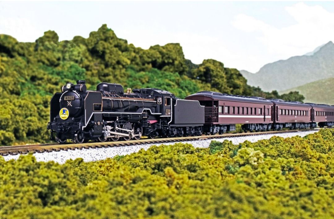 全新KATO 10-1500 35系4000番台5両客車SL やまぐち号山口D51 200