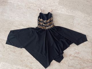 Kids Black dance dress SONATA size S
