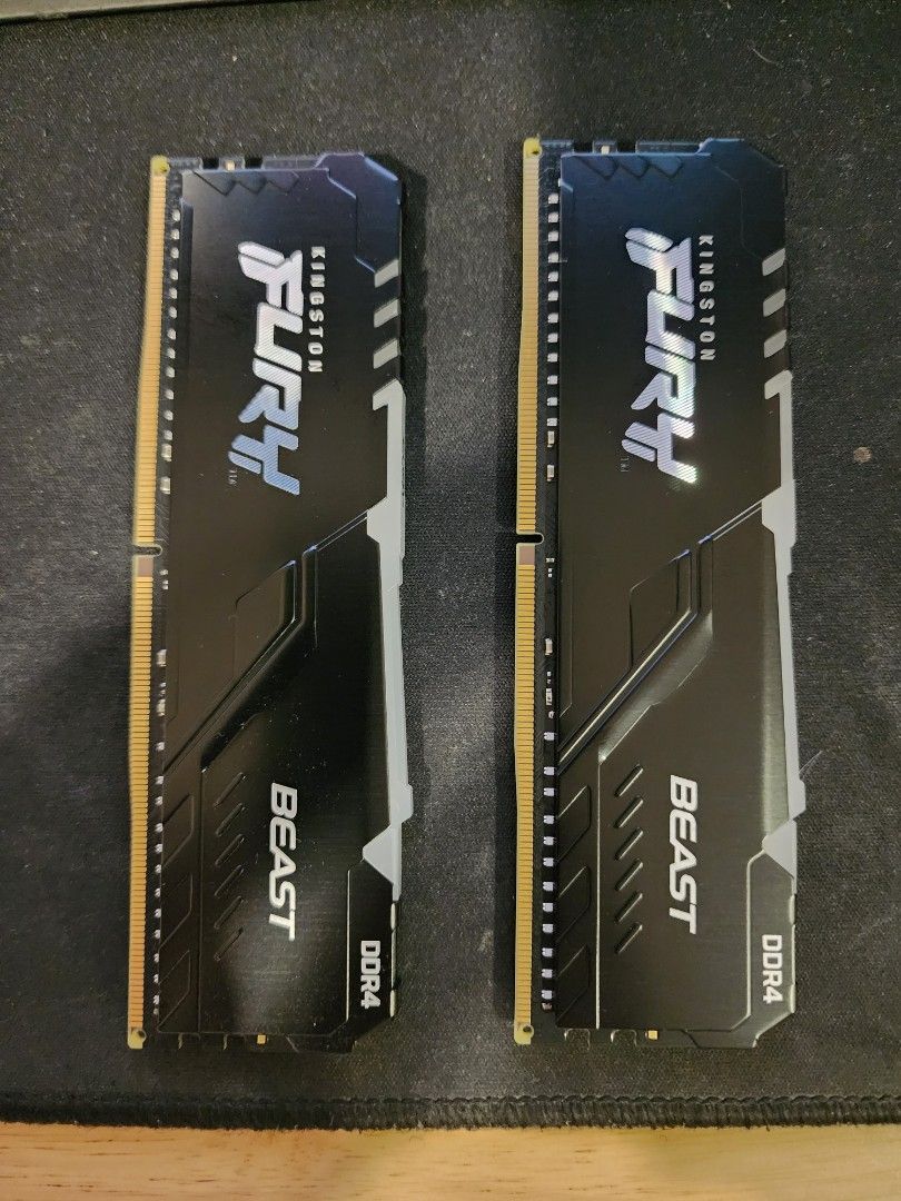 Kingston Fury DDR4 RAM 32GB (16x2) 3200Mhz, Computers & Tech, Parts ...