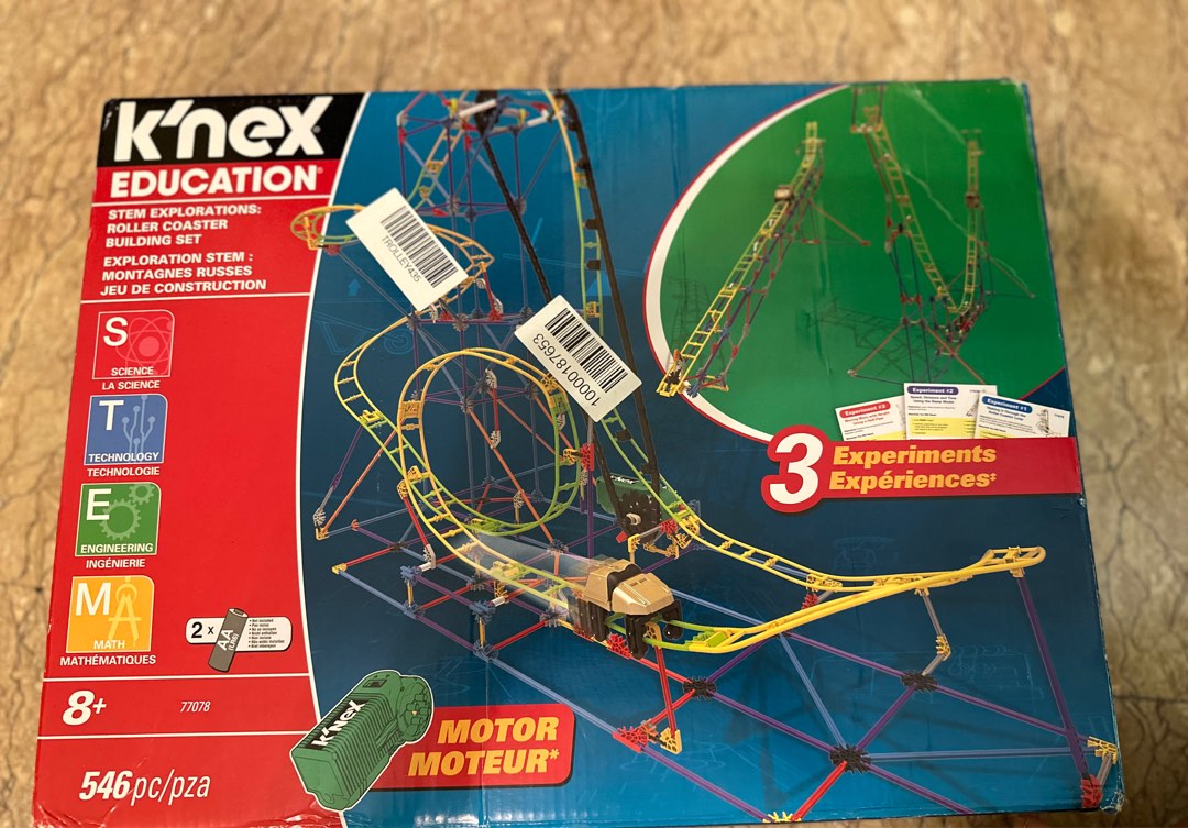 K'nex Roller Coaster Building Set, Hobbies & Toys, Toys & Games on Carousell