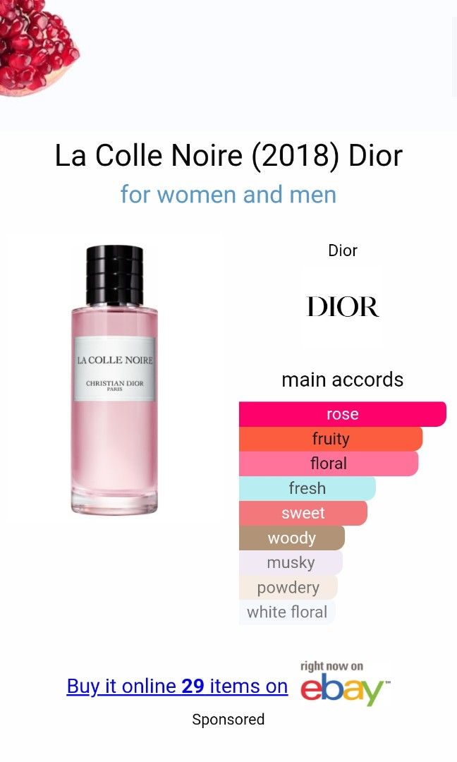 La colle sales noire dior tester