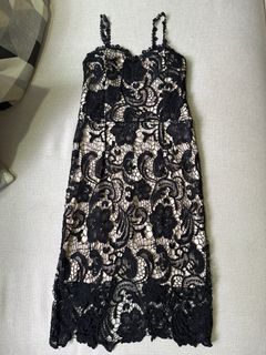 Lacy black dress