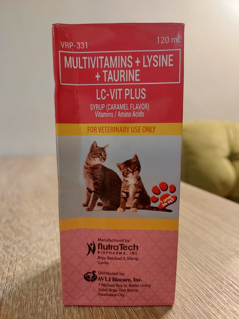 LC VIT PLUS 120ml For Cats and Kittens, Pet Supplies, Pet Food on