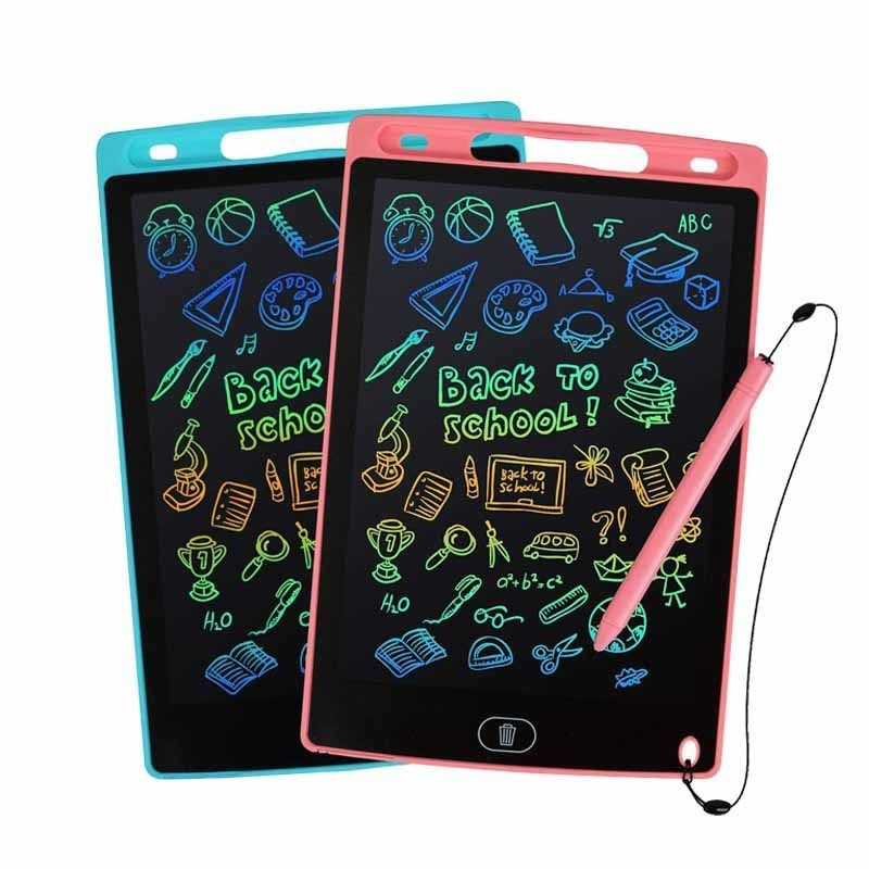 Link Kids LCD 10inch Color Writing Doodle Board Tablet Electronic Erasable  Reusable Drawing Pad Educational & Learning Toy - Dark Blue