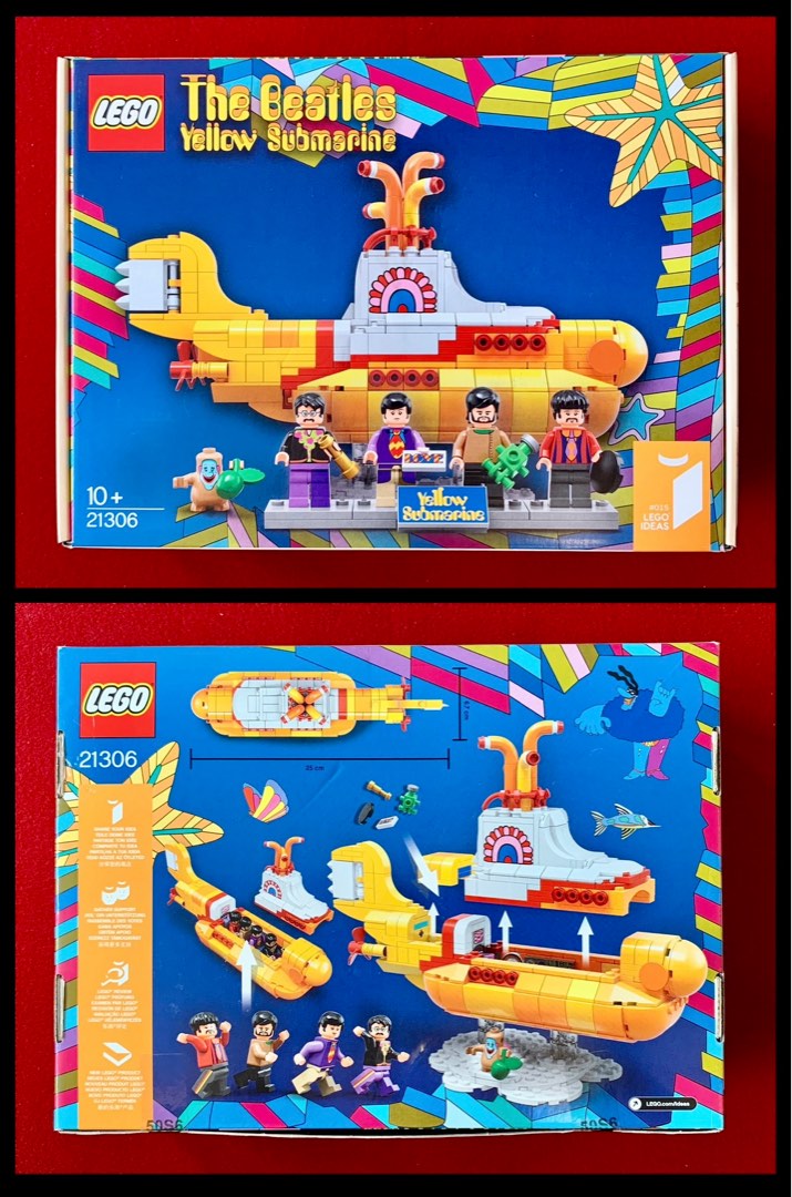RETIRED LEGO 21306 The Beatles Yellow Submarine