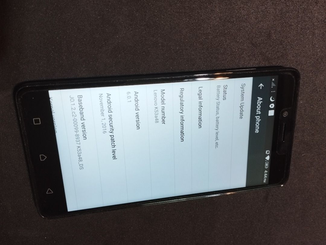Lenovo k6 deals note 4gb ram