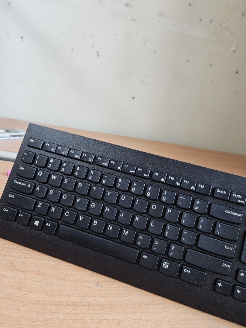 Lenovo Wireless Keyboard And Mouse (OMANTRA), Computers & Tech, Parts