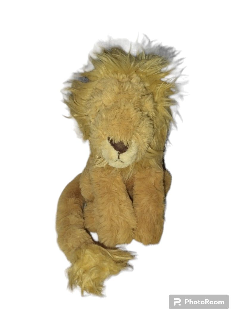 Leonardo Lion Plush Toy Jellycat Hobbies Toys Toys Games on