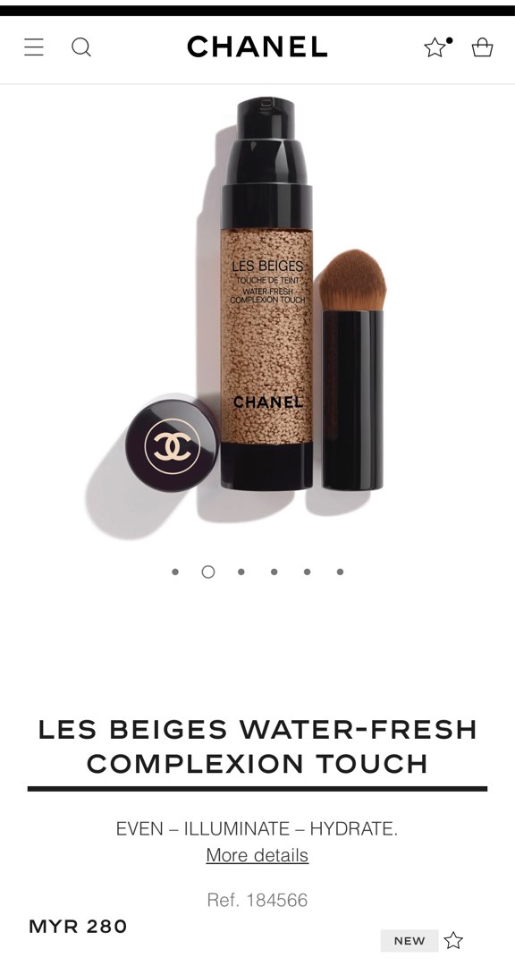 NEW! CHANEL LES BEIGES WATER-FRESH COMPLEXION TOUCH & Water-Fresh Blush.  Shade Comparisons & Demo🤭 