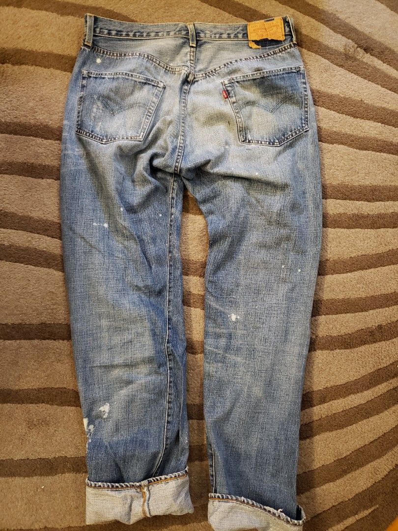 LEVIS 55501 USA, 男裝, 褲＆半截裙, 牛仔褲- Carousell